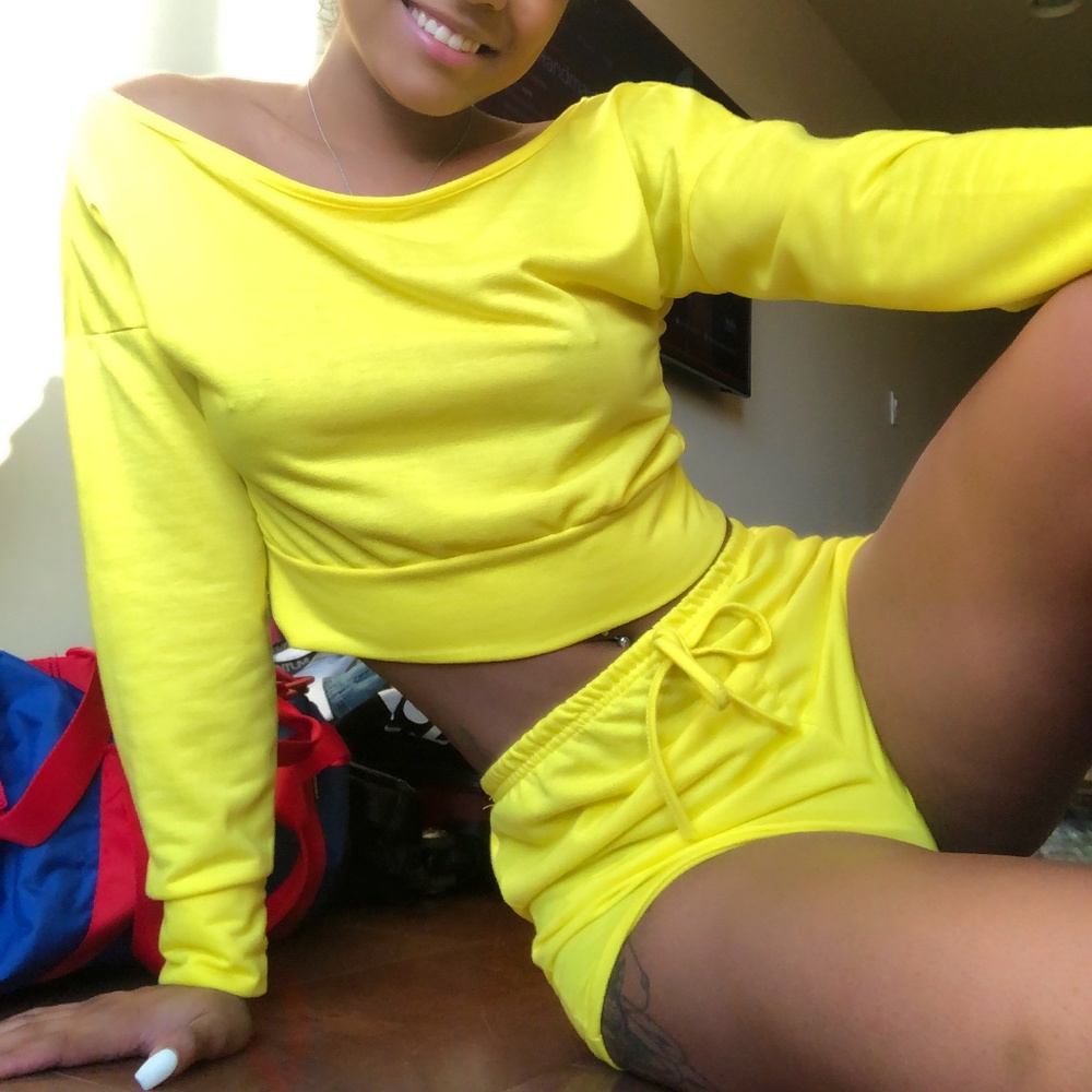 Yellow Lounge Set